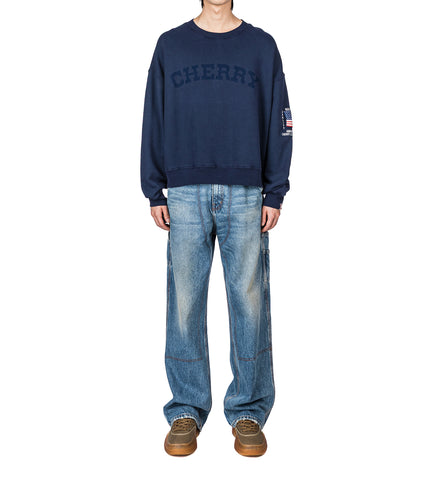 AMERICA'S FAVORITE CREWNECK NAVY
