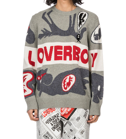 LOGO JUMPER GREY