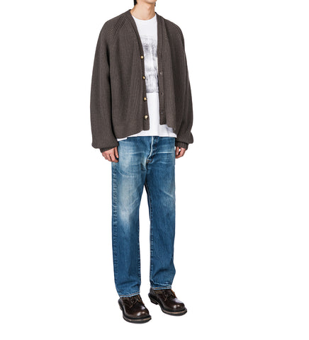 HENCH KNIT CARDIGAN BROWN
