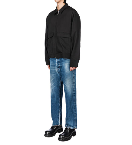 BIGMAC SILK LINED JACKET JET BLACK