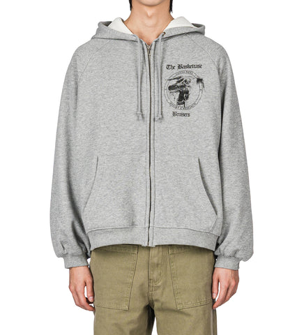 BRUISERS THERMAL LINED ZIP GREY