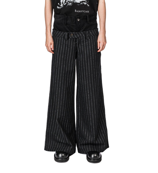 DOUBLE WAISTED TROUSERS