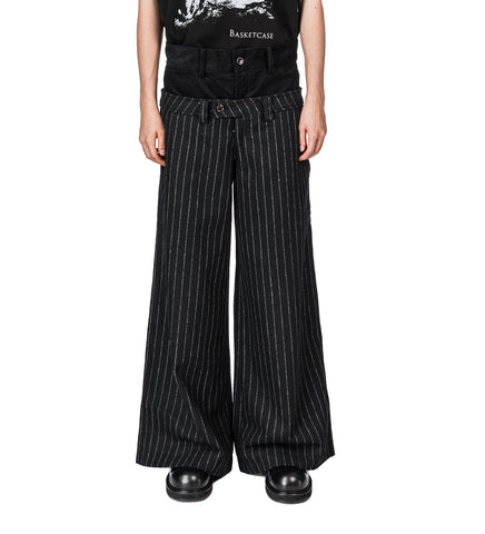 DOUBLE WAISTED TROUSERS