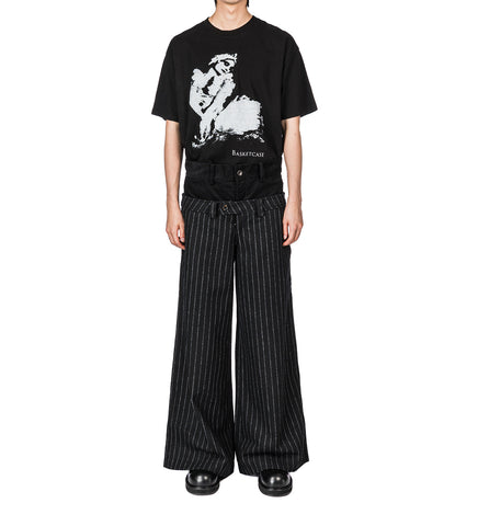DOUBLE WAISTED TROUSERS