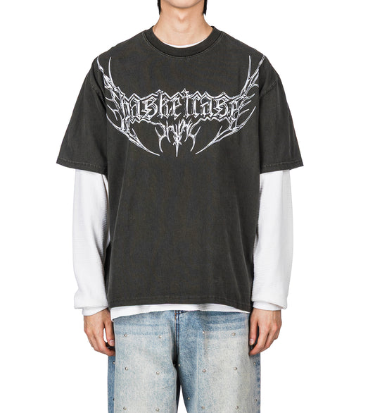 WITCH TEE VINTAGE BLACK