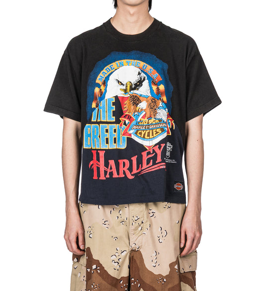 WAVE TEE COMBINED GRAPHIC BLACK X-LARGE #2