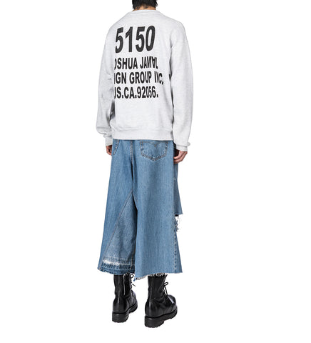 DENIM NBHD SHORTS LIGHT WASH BLUE