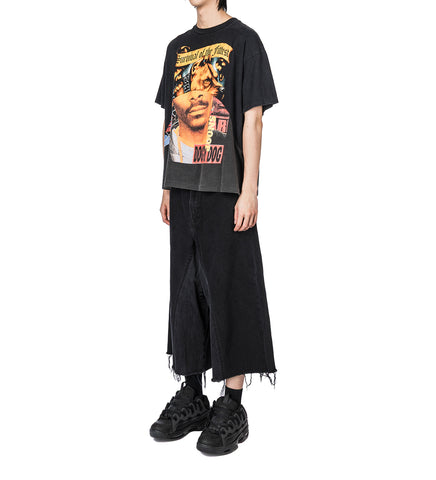 WAVE TEE COMBINED GRAPHIC BLACK X-LARGE #1