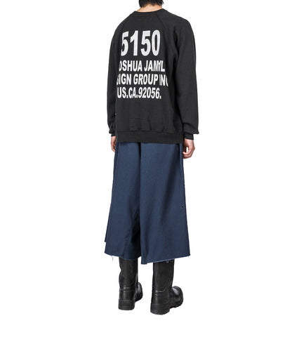 WASHED NBHD SHORTS NAVY