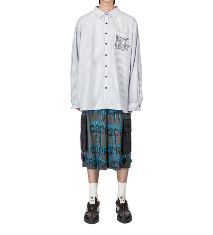 NOT LOST SHIRT WHITE STRIPE