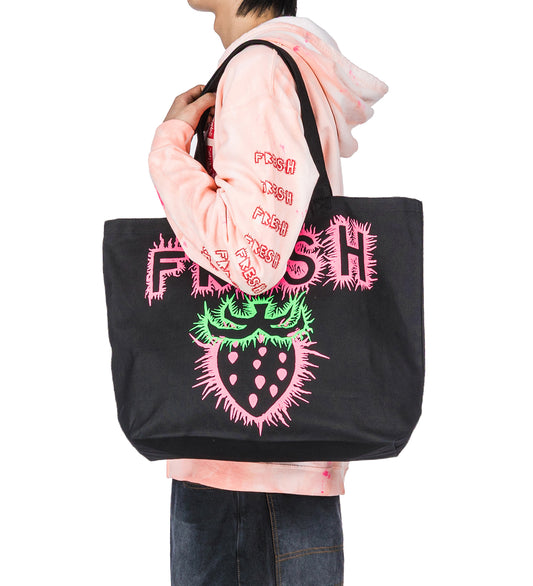 CYBER FRESH TOTE BAG BLACK