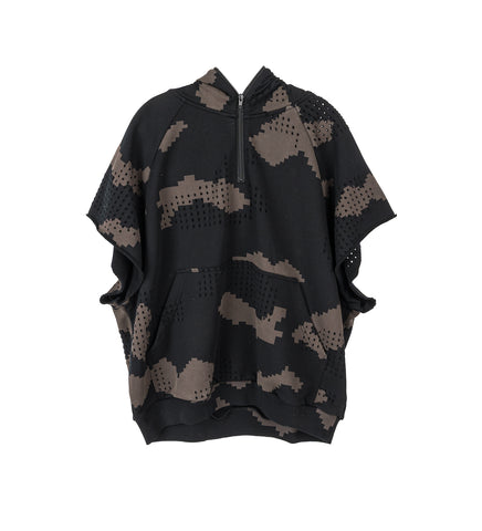 GRID CAMO TN1 SLEEVELESS HOODIE CAMO
