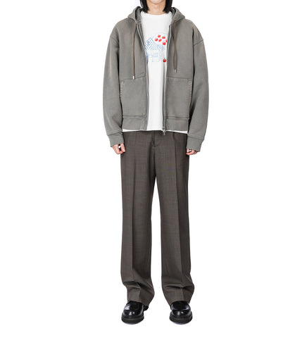 RASCAL HOOD OLD DYE HEFFY FLEECE