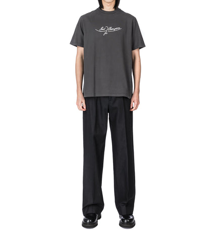 BOX T-SHIRT BLACK PLATES PRINT
