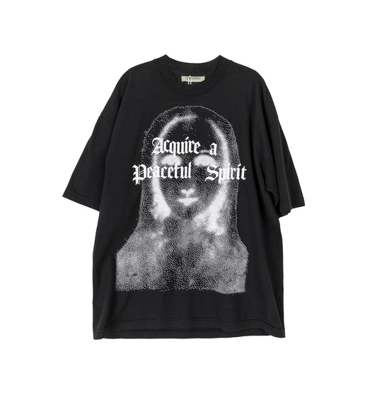 PEACEFUL SPIRIT TEE BLACK