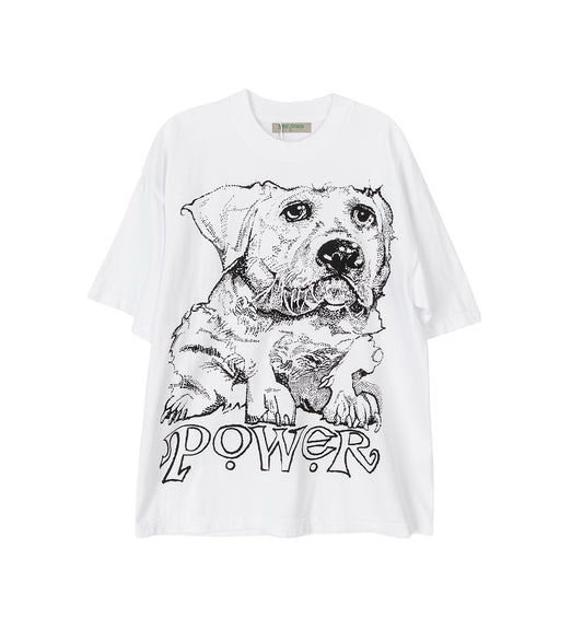 POWER TEE WHITE