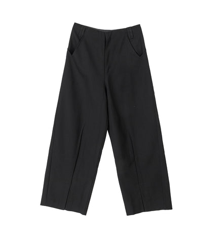 KEVIN SLIT TROUSERS EUPHORIC BLACK