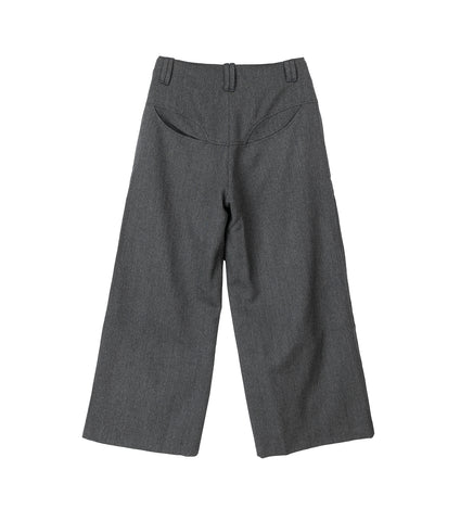 WOLVES DRAPE TROUSERS ASH GREY
