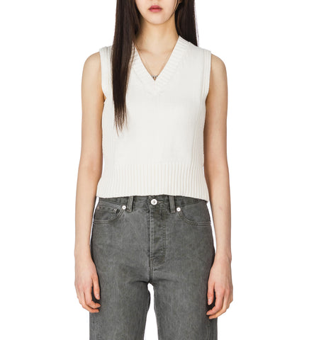 MICHIGAN TANK NATURAL TOUSLED COTTON