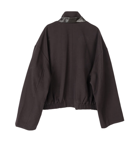 MEDINA HARRINGTON JACKET STAGNANT BROWN