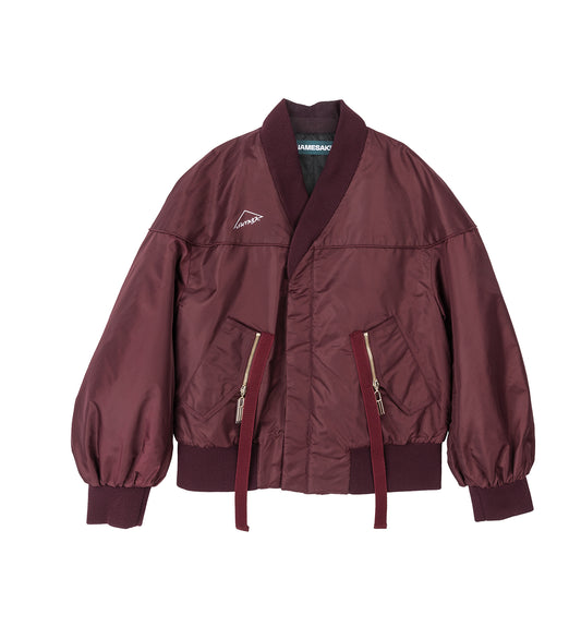 KIYAN CARGO BOMBER CABERNET RED