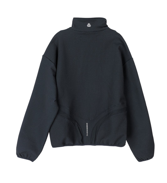 BOUNCE BACK HALF ZIP SWEATER EUPHORIC BLACK