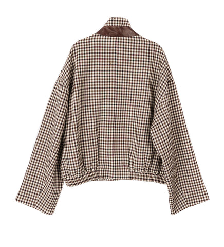 MEDINA HARRINGTON JACKET MINGLE PLAID