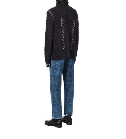 ELTHAM DENIM JEANS BLUE DENIM SKY MAGIC