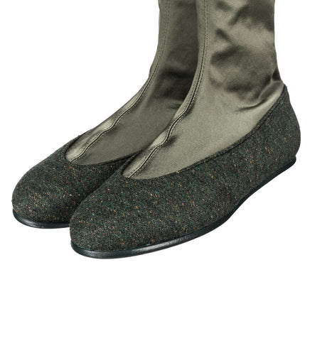 PROXIMA LOW BALLERINA OLIVE GREEN