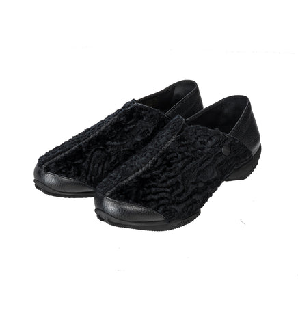 VIG SLIP-ON SHOES INK BLACK