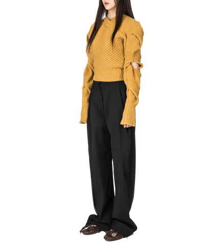 VENARI TROUSER CROW BLACK