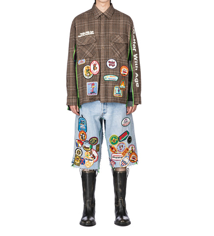 GENTLEMEN'S 3 PANEL FLANNEL X-LARGE