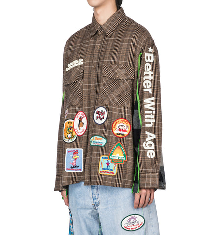 GENTLEMEN'S 3 PANEL FLANNEL X-LARGE