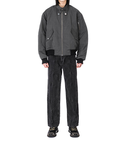 LOOSE RAVE JEANS BLACK