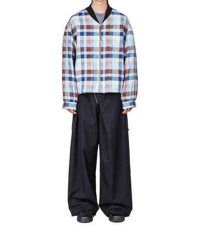 N-CREW FLGHT SHIRT JACKET GRAND PLAID