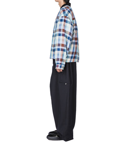 N-CREW FLGHT SHIRT JACKET GRAND PLAID