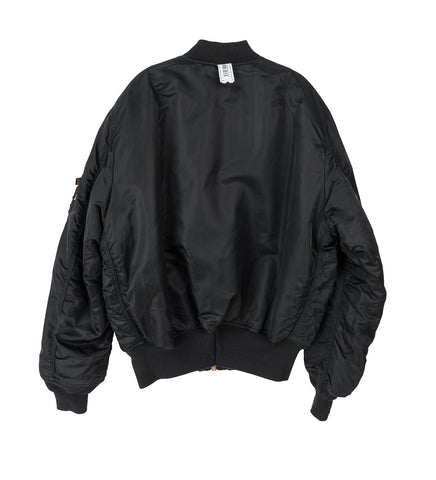 PROTOTYPES X ALPHA INDUSTIRES HUNTER BOMBER BLACK