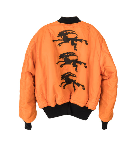 PROTOTYPES X ALPHA INDUSTIRES HUNTER BOMBER BLACK