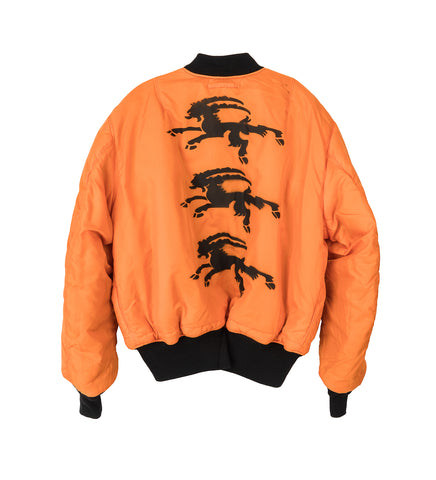 PROTOTYPES X ALPHA INDUSTIRES HUNTER BOMBER BLACK