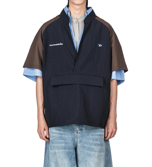 LUCIEN SS PULLOVER DEPTH BLUE