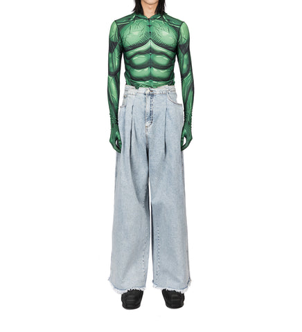 MONSTER TOP GREEN