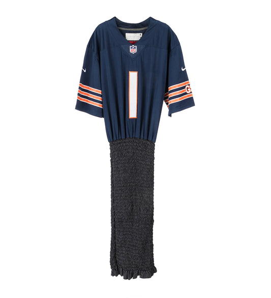 SHIRRED AMERICAN FOOTBALL DRESS MULTI SMALL #1