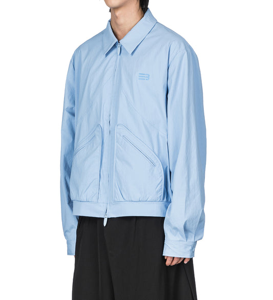 CAREFREE SHIRT JACKET POWDER BLUE