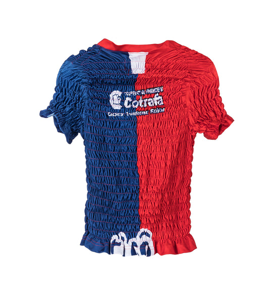 SHIRRED FOOTBALL JERSEY MULTI MEDIUM #3