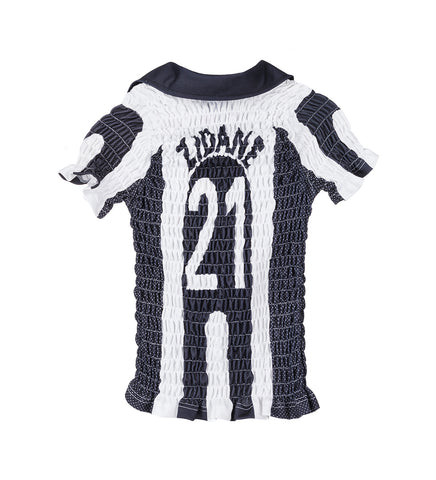 SHIRRED FOOTBALL JERSEY MULTI MEDIUM #1