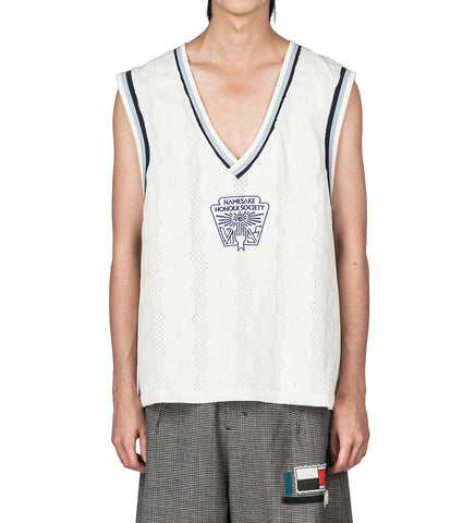 TWOFOLD SPORT VEST CANNOLI CREAM