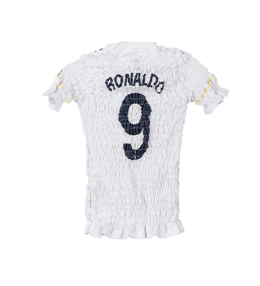 SHIRRED FOOTBALL JERSEY MULTI SMALL #1