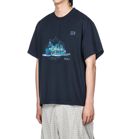 NEAL FUN TEE DEPTH BLUE