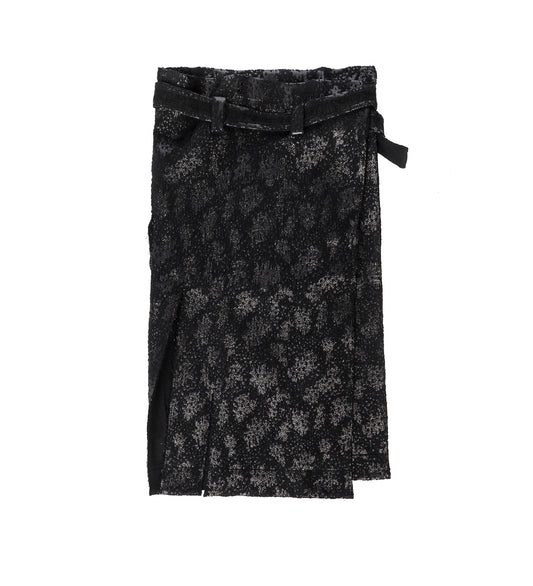 IRIMIAS SKIRT GLITTER BLACK - EXCLUSIVE
