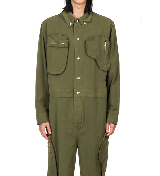 WHISK JUMPSUIT AVOCADO GREEN